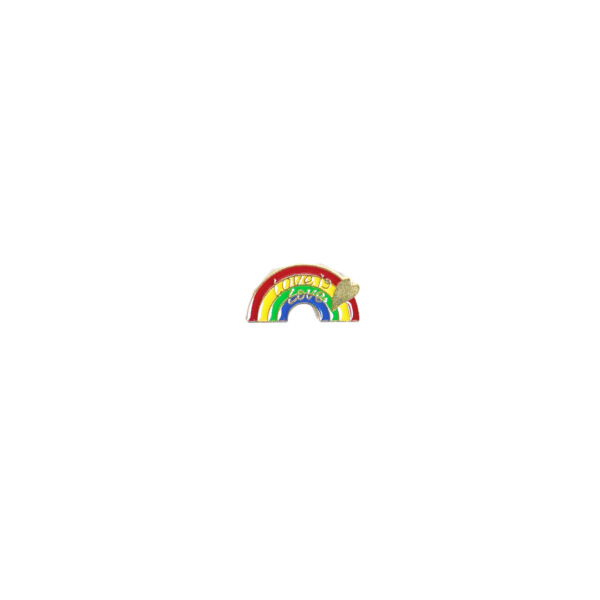 Pin arcoiris love is love