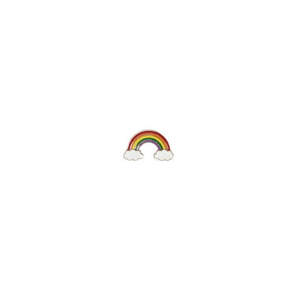Pin arcoiris nubes