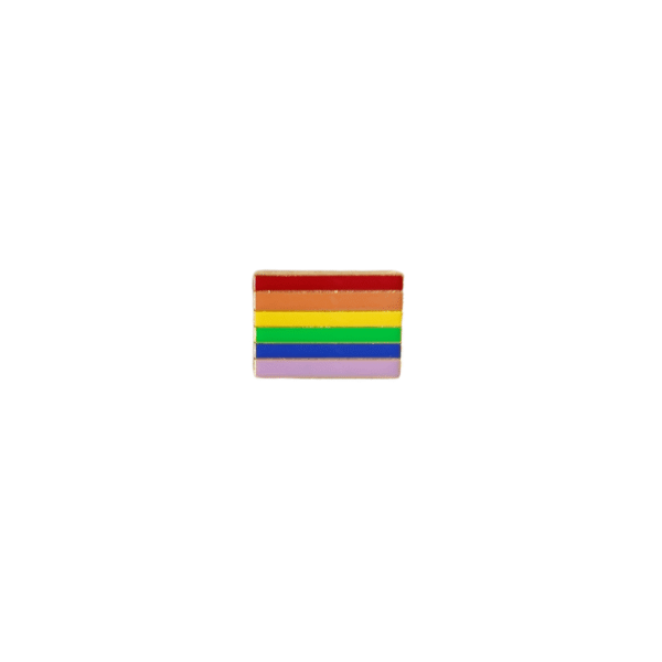 Pin bandera lgbt recta