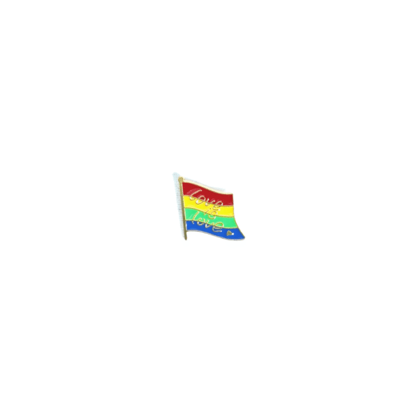 Pin bandera love is love