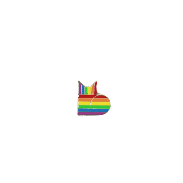 Pin gato lgbt