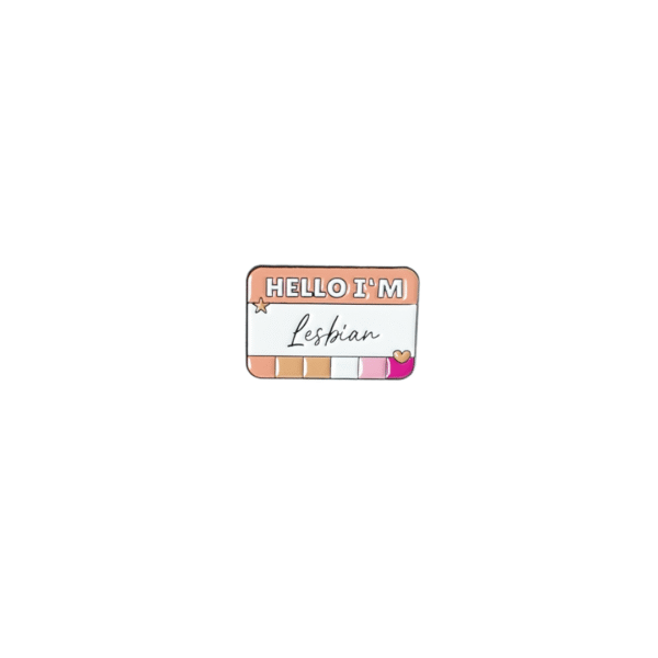 Pin hello i'm lesbian