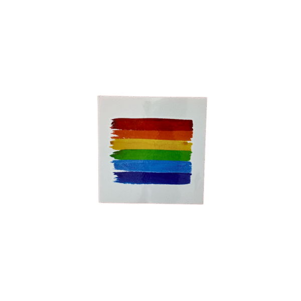 Tatuaje bandera pintada